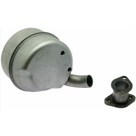 Silenziatore Posteriore Per Motore Briggs & Stratton Quantum – Codice 790828, Modello Recente, Ricambio Originale Technogarden