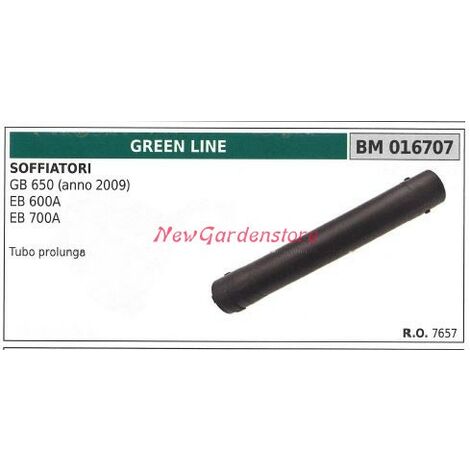 Tubo prolunga soffiatore GB 650 600A 700A GREENLINE 016707