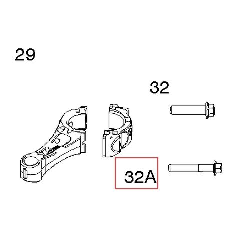 Vite originale motore rasaerba tagliaerba tosaerba BRIGGS & STRATTON 695759
