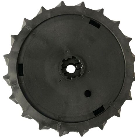 Ruota posteriore sinistra ORIGINALE WORX robot rasaerba WR147E.1 - WR47E (1/2)