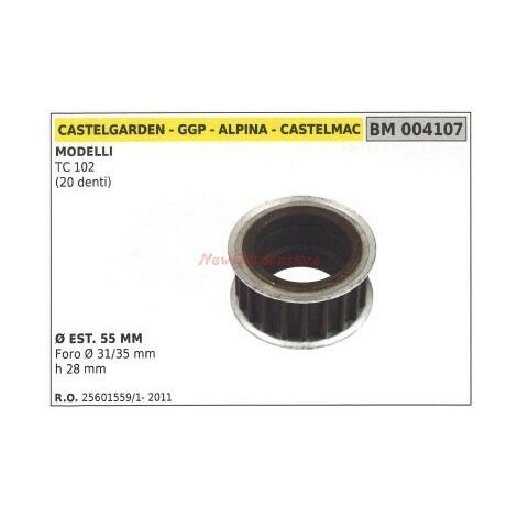 Puleggia per rasaerba tosaerba tagliaerba TC 102 20 denti ALPINA 004107