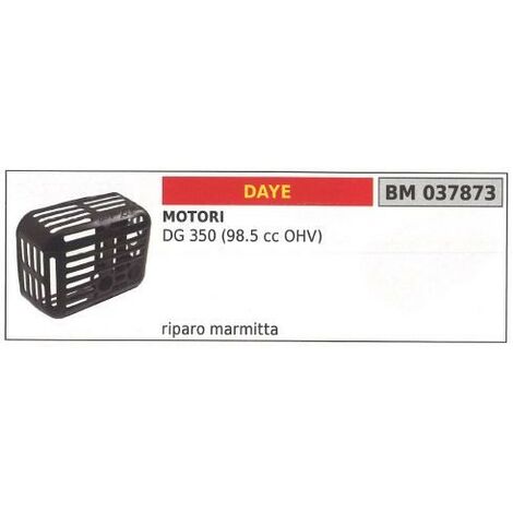 Riparo Marmitta DAYE tagliaerba tosaerba rasaerba DG 350 98cc OHV 037873