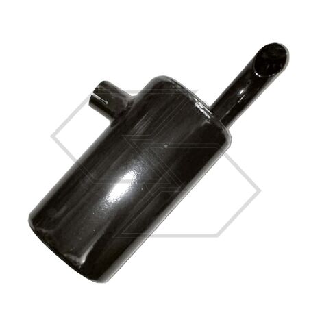 Silenziatore verniciato per trattore agricolo FIAT SERIE 65-66-90 VIGNETO