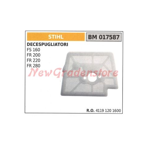 Filtro aria STIHL per decespugliatore FS 160 FR 200 220 280 017587