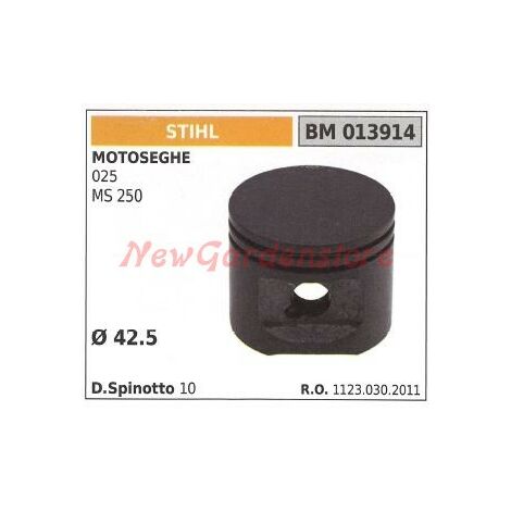 Anelli Pistone Per Motosega STIHL 025 MS250 – 42,5mm X 1,2mm, Ricambio Aftermarket