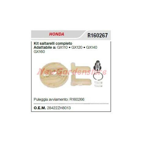 Kit saltarello avviamento HONDA rasaerba tosaerba tagliaerba GX110 120 R160267