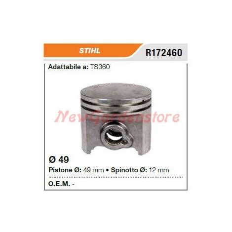 Pistone segmenti spinotto STIHL troncatore TS360 172460