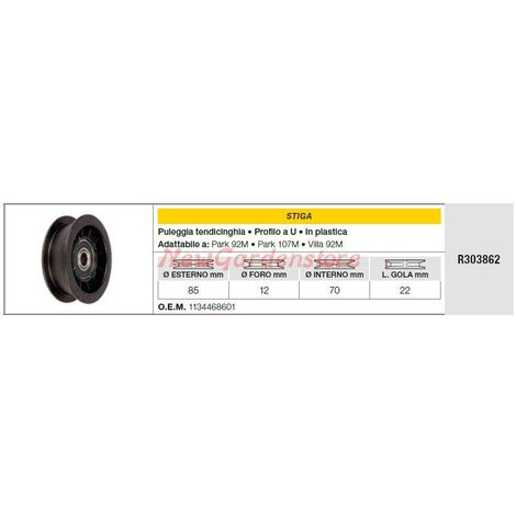 Uro Parts (06 A 903 315e-p) di tendicinghia puleggia