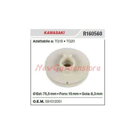 Puleggia avviamento KAWASAKI tagliasiepe TG18 20 R160560