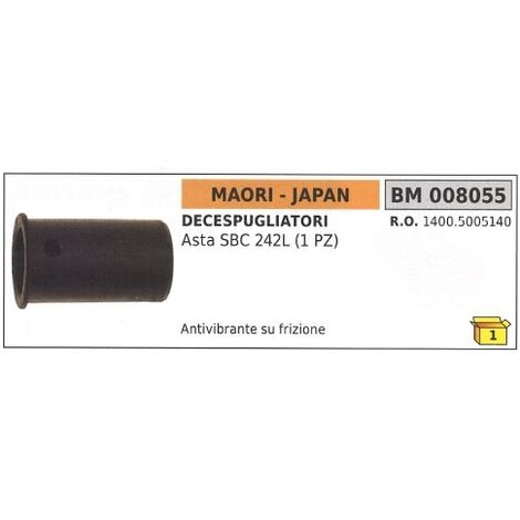 Antivibrante frizione asta MAORI decespugliatore ASTA SBC 242L (1 PZ) 008055