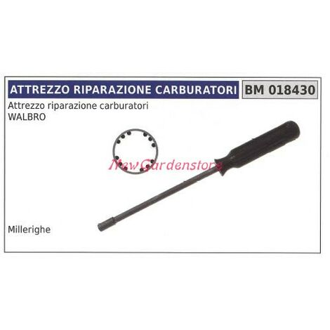 Attrezzo riparazione carburatori NEW GARDEN STORE motore walbro 018430