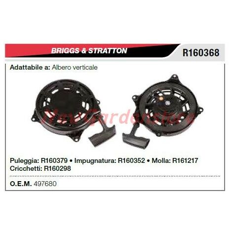 Avviamento B&S tagliaerba tosaerba rasaerba albero verticale R160368
