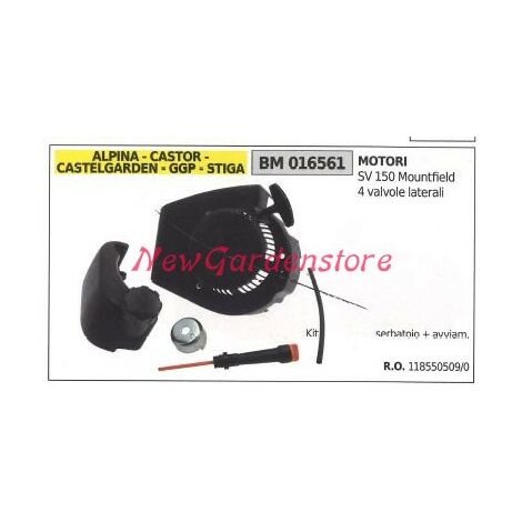 Starter Avviamento Giallo Per Motosega Stiga SPR 255 - Foto 6