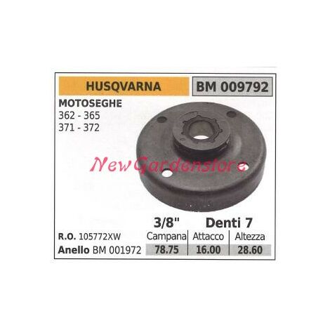 Pignone HUSQVARNA motore motosega 362 365 371 372 3/8' denti 7 009792