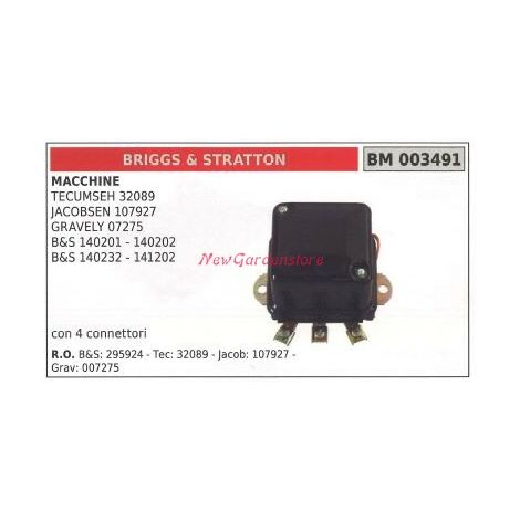 Regolatore di tensione briggs&stratton macchina tecumseh 32089 gravely 003491