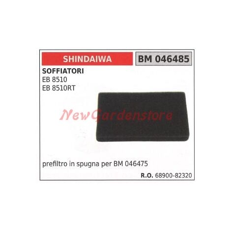 Prefiltro aria in spugna SHINDAIWA per soffiatore EB 8510 8510RT 046485