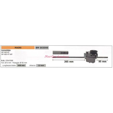 Trazione semovenza MAORI rasaerba tosaerba tagliaerba MP 490 BT 003099