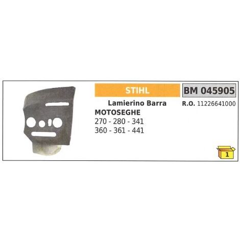 Lamierino barra lato catena HUSQVARNA per motosega 61 266 011791