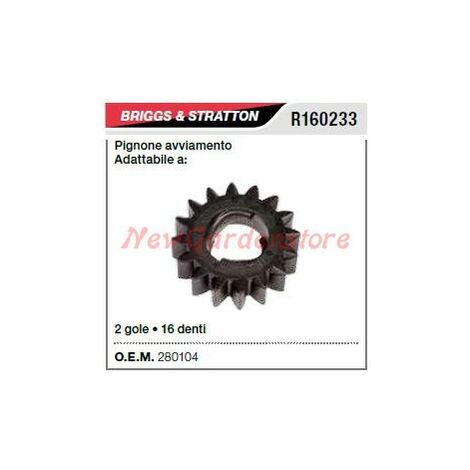 Pignone avviamento motorino avviamento trattorino tagliaerba rasaerba 280104