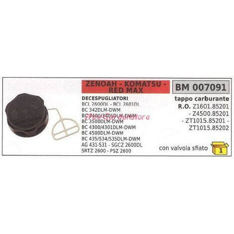 Tappo serbatoio carburante motore ZENOAH decespugliatore BCL 2600DL 007091