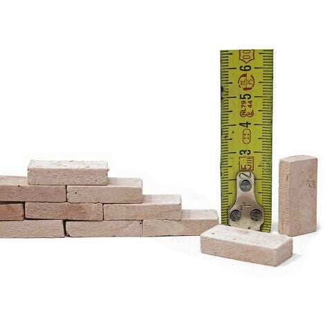 Mattoncini in Resina set 12 pezzi 30x13 mm 10779
