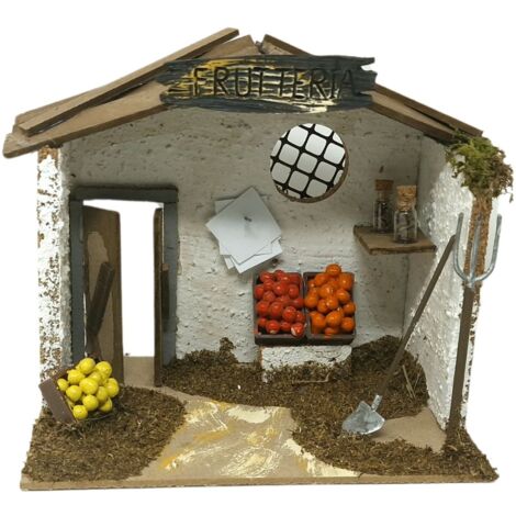 Bottega Scena per Presepe Frutteria 20x14 cm 11663