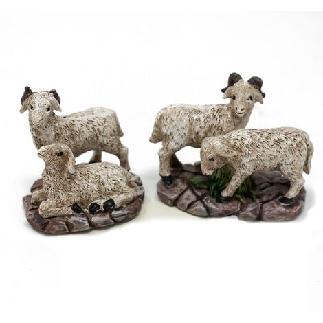 Capre e Pecore 4,5 cm Set 2 modelli 49530