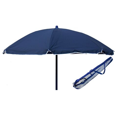 Ombrellone Spiaggia in Poliestere e Cotone Mare Lido VULCANO 200 cm 41202B