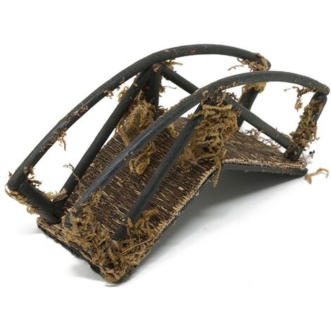 Ponte in Miniatura 13 cm per Presepe in Legno 85293