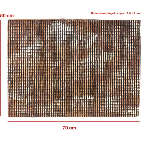 Pannello Tegole Invecchiate per Presepe 65x48 cm 10756