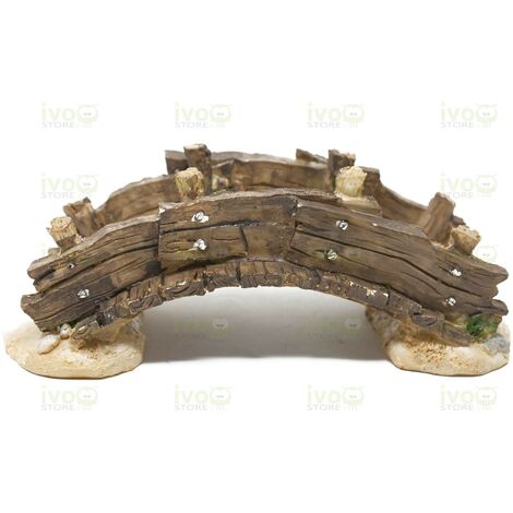 Ponte in Resina 14,5x7 cm Miniature per Presepe C3225
