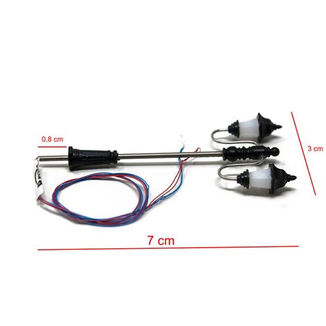 Lampione in Ferro con Doppia Luce 3 V 0,06 W 11690