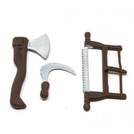 Kit Attrezzi Falegname Miniatura per Presepe 86102