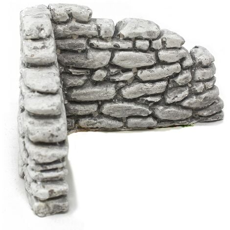 Muretto in Resina 5+6x1x5 cm. ad angolo - 11283