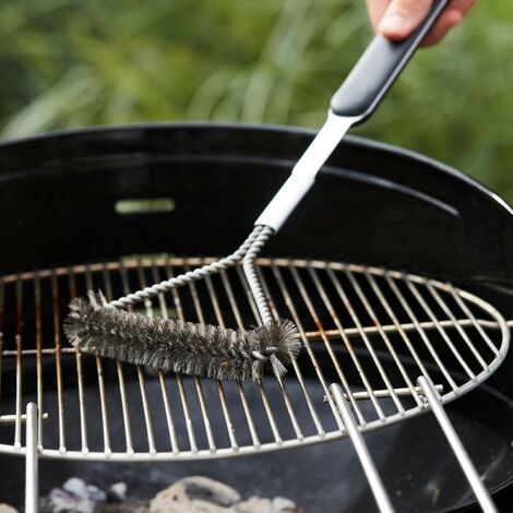 Tappetino per barbecue a rete in acciaio inox resistente per