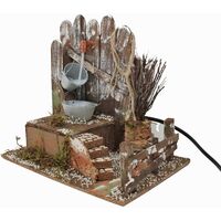 Fontana per Presepe con Secchi 20x14 cm 11868