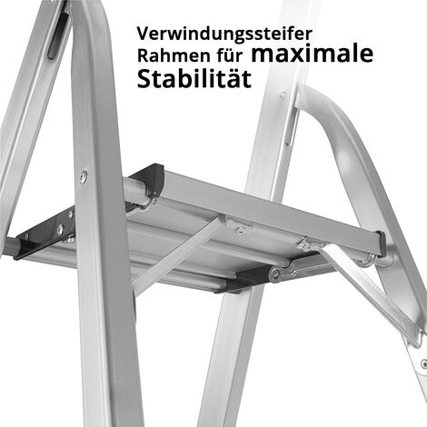 Scala telescopica STAHLWERK 150 kg 2,60 m scala estensibile in allumin,  79,99 €