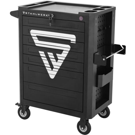 STAHLWERK Carrello da officina  SHARK Carrello portautensili Carrello di montaggio 235 utensili CrV