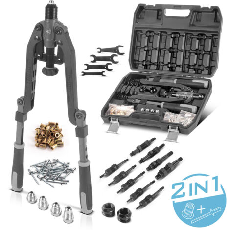 STAHLWERK Set Di Pinze Per Rivetti E Dadi Ciechi 85 Pezzi Pinze Per Rivetti 2 In 1 86357110 - Foto 13