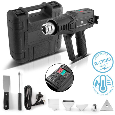 Pistola termica e pistola termica STAHLWERK HP-2000 PRO 2.000 watt (1/5)