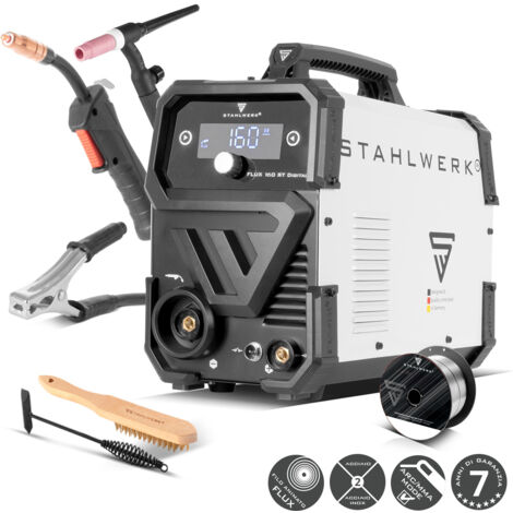 STAHLWERK FLUX 160 ST Saldatrice combinata TIG a sollevamento digitale con torcia