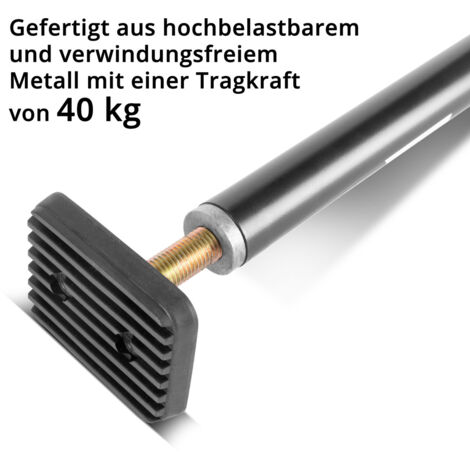 2 Supporti Telescopici Jokapy - Regolabili 30-59cm O 50-115cm, Carico 40kg, Per Cartongesso E Mobili - Foto 4