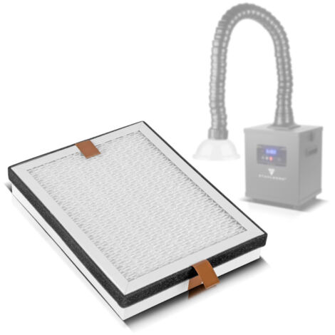 STAHLWERK Filtro HEPA medio para unidad de extracción de humos FE-150 ST Filtro de repuesto (1/5)