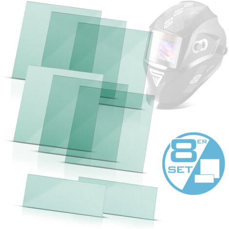 STAHLWERK Juego de 8 discos de recambio para cascos de soldadura ST 550 L (1/4)