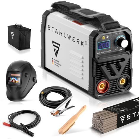 Soldadora STAHLWERK ARC 200 MD - DC totalmente equipada