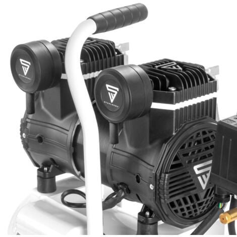 Compresor STAHLWERK 10 bar 2,1 CV 1,6 kW 210 l/min Compresor de aire de 10 l