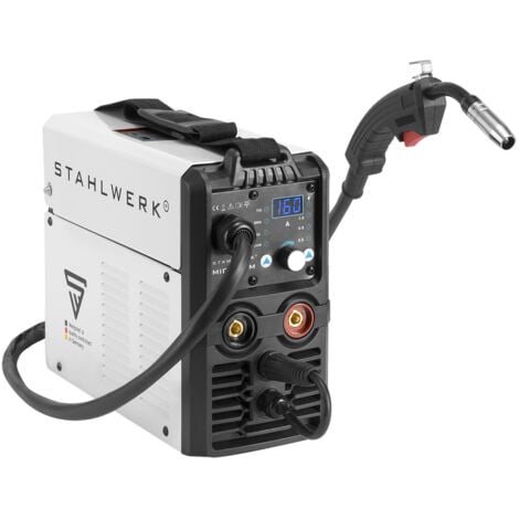 STAHLWERK MIG MAG 160 M IGBT Soldadora combinada 5 en 1 de 160 amperios