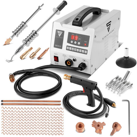 STAHLWERK Desabollador CBR-90 ST con 3.000 W y 230 V Juego de desabollado Smart Repair (1/5)
