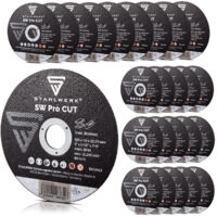 STAHLWERK SW Pro Cut disco de corte/afilado Ø125 mm, juego de 25