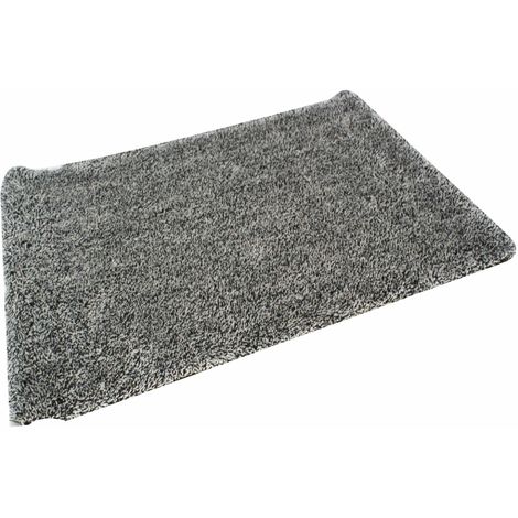 Magic Clean Schmutzfangmatte Fußmatte 70 cm Hell-Grau- weiss